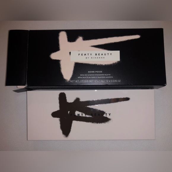 Fenty Beauty Bomb Posse Mega Mix & Match Eyeshadow Palette. Summer, Colour, Tone - Picture 5 of 7